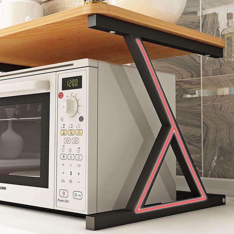 微波炉架子厨房置物架2层烤箱架子双层储物架收纳架厨房用品架子,淘宝优惠券,粉丝福利购,淘宝优惠卷