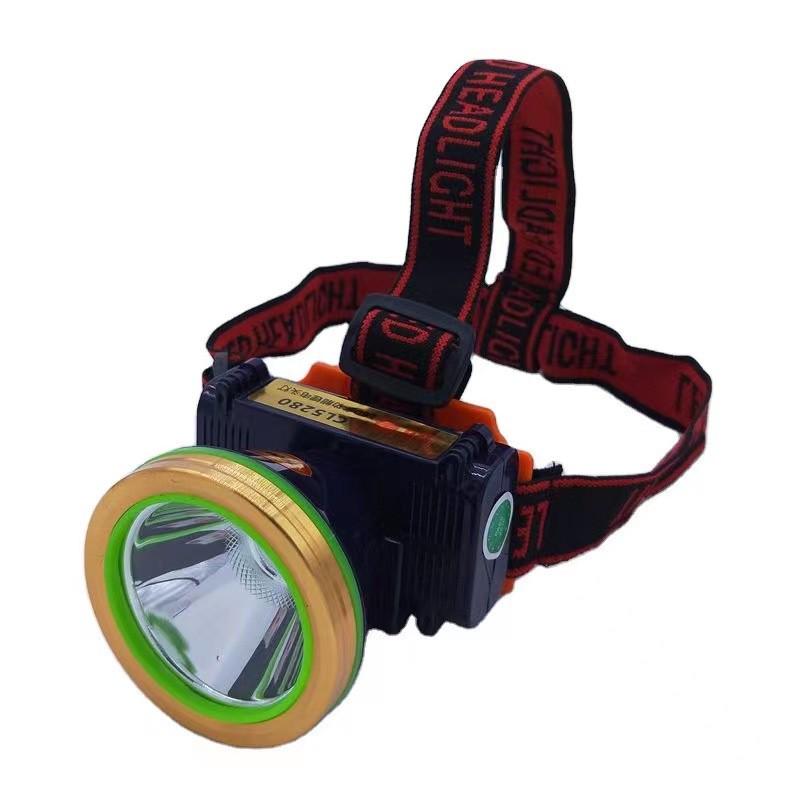 LED充电式头灯长续航超亮防水钓鱼灯户外露营强光远射头戴式电筒 - 图1