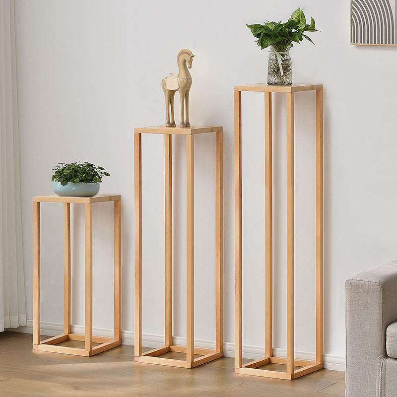 9W实木花架花架子客厅落地式木质中式摆件花盆架室内盆景新中式花,淘宝优惠券,粉丝福利购,淘宝优惠卷