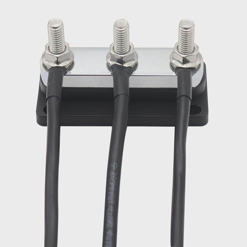 房车船舶汇线排M10大电流600A接线螺柱红黑色3螺柱配电块汇线排,淘宝优惠券,粉丝福利购,淘宝优惠卷