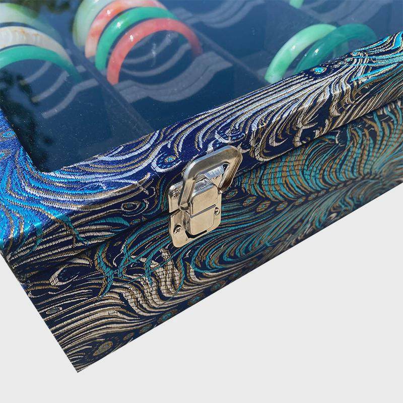 防尘玻璃盖手镯盒子收纳首饰珠宝箱戒指手镯文玩收纳展示盒手镯箱,淘宝优惠券,粉丝福利购,淘宝优惠卷