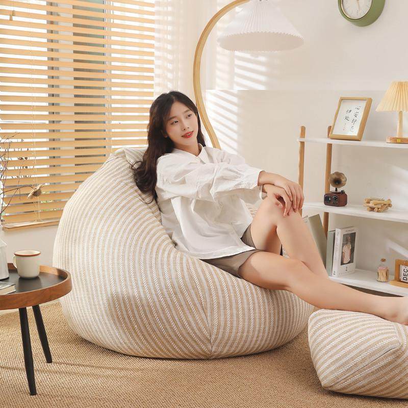 #懒人沙发豆袋榻榻米可躺可睡卧室阳台坐垫凳约单人沙发躺椅宅,淘宝优惠券,粉丝福利购,淘宝优惠卷