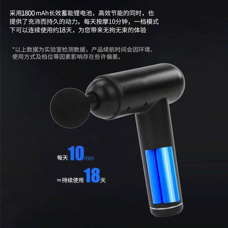 新款液晶筋膜枪 肌肉放松器冲击枪家用便携健身按摩器材USB筋膜器,淘宝优惠券,粉丝福利购,淘宝优惠卷