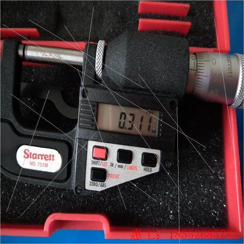 议价【询价】 Starrett千分尺 733M好货,欢迎来询 - 图1