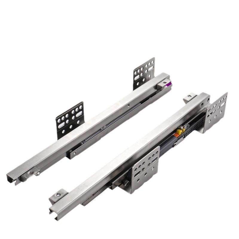 #厨柜拉篮轨道碗篮可调滑轨厨房抽屉拉篮三节导轨静音阻尼缓,淘宝优惠券,粉丝福利购,淘宝优惠卷