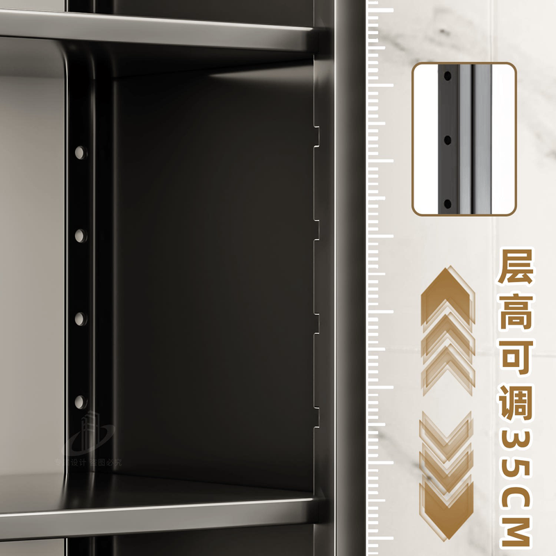 厨房壁挂储物架多功能墙上免打孔挂壁式调味料品盒瓶罐收纳置物柜,淘宝优惠券,粉丝福利购,淘宝优惠卷