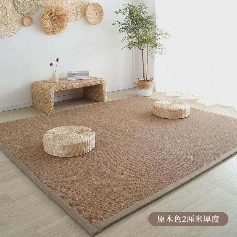 床上竹席炕地垫榻榻米夏季凉席垫草席冰丝床垫席子茶室打坐地新款,淘宝优惠券,粉丝福利购,淘宝优惠卷