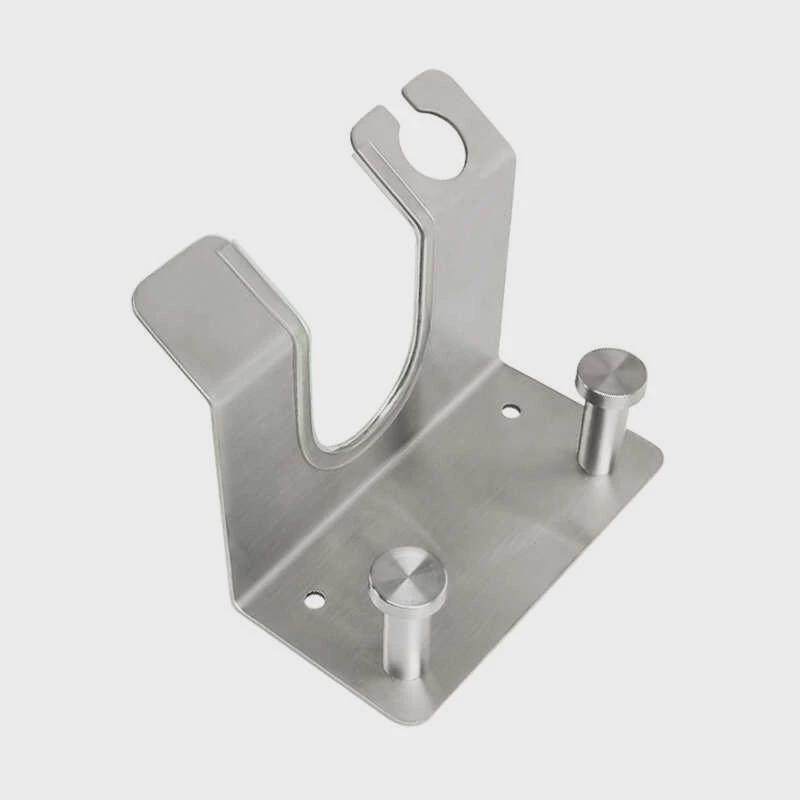 浴室壁挂风筒支架免打孔304不锈钢吹风机置物架卫生间电吹风架子,淘宝优惠券,粉丝福利购,淘宝优惠卷