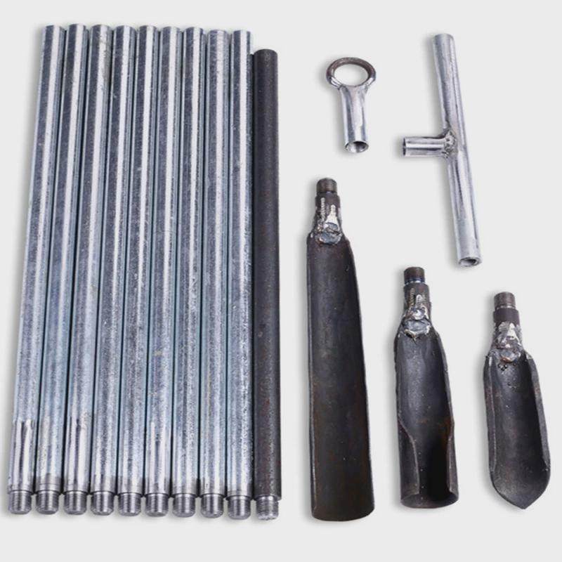 洛阳铲子头取土神器挖土打洞井穿管铁铲锹考古取样探铲挖电线杆洞,淘宝优惠券,粉丝福利购,淘宝优惠卷