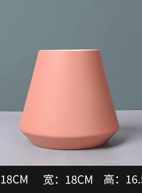 北欧陶瓷花瓶软装饰品摆件创意莫兰迪陶瓷ins花插现代简约工艺品