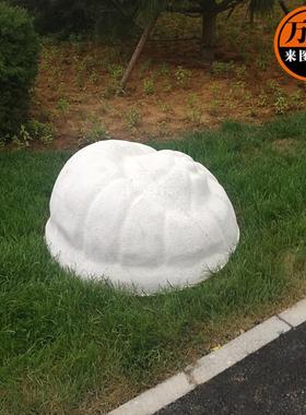 热销创意窨井井盖景观装饰装置摆件井盖假山贝壳海螺雕塑雕塑装饰