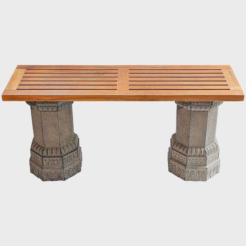 汉韵堂中式庭院装饰摆件仿古石墩园艺造景装饰品户外实木花架,淘宝优惠券,粉丝福利购,淘宝优惠卷