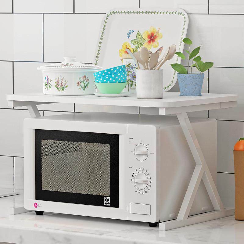 微波炉架子厨房置物架2层烤箱架子双层储物架收纳架厨房用品架子,淘宝优惠券,粉丝福利购,淘宝优惠卷