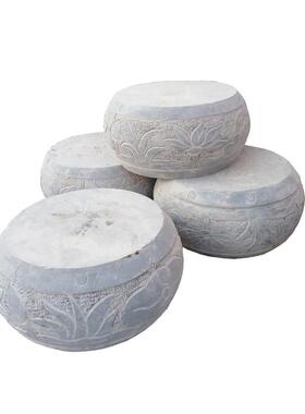 现货出售各种规格仿古柱顶石石柱仿古墩柱础石青石包柱石