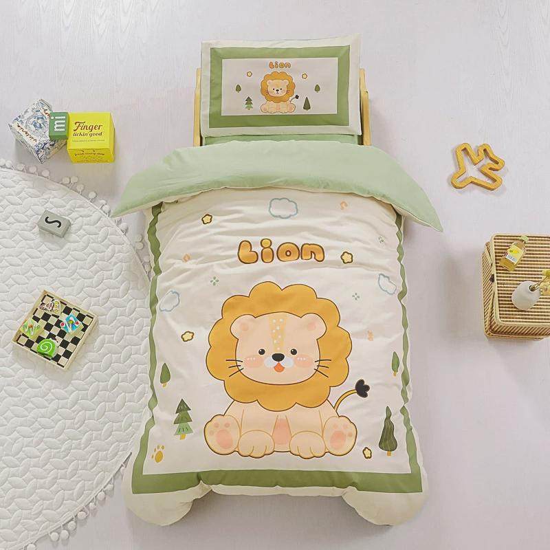幼儿园被子三件套宝宝入园专用儿童午睡纯棉被褥被套床品六件套装,淘宝优惠券,粉丝福利购,淘宝优惠卷
