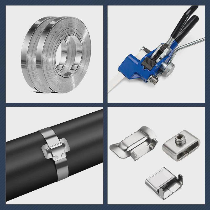 304不锈钢扎带船用电缆桥架打包带电杆标牌钢带管道保温捆绑抱箍,淘宝优惠券,粉丝福利购,淘宝优惠卷