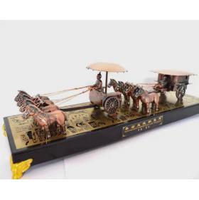 兵马俑铜车马纪念品西安特色旅游摆件中国风特色出国礼品送老外