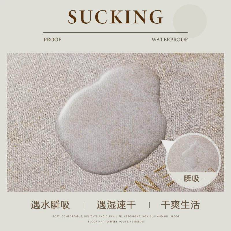 厨房地垫防滑防油可擦免清洗2024新款可裁剪专用地毯升级L形垫子,淘宝优惠券,粉丝福利购,淘宝优惠卷