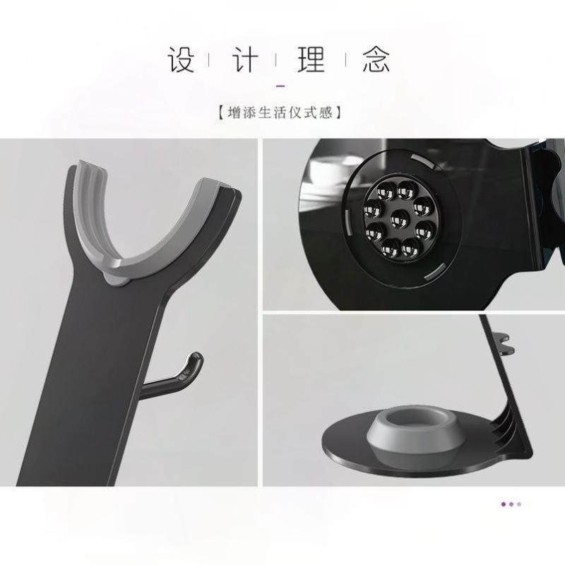 电吹风机立式支架理发店台面置物架免打孔徕芬吹风筒收纳架,淘宝优惠券,粉丝福利购,淘宝优惠卷