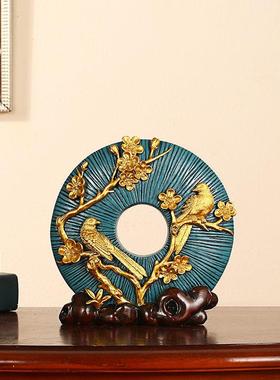 工厂直供加工鹿轻奢对欧式电视柜酒柜家居摆件装饰树脂工艺品