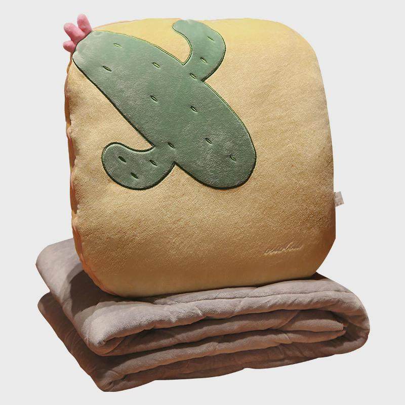 水果抱枕被子两用办公室午睡枕午休神器加绒加厚空调毯子汽车靠枕,淘宝优惠券,粉丝福利购,淘宝优惠卷