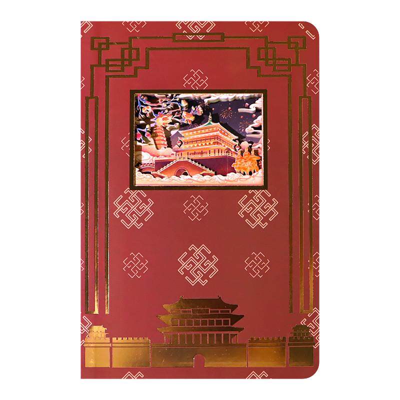镂空旅游纪念手账本文创集章本3d立体创意记事本日记本纸雕笔记本,淘宝优惠券,粉丝福利购,淘宝优惠卷