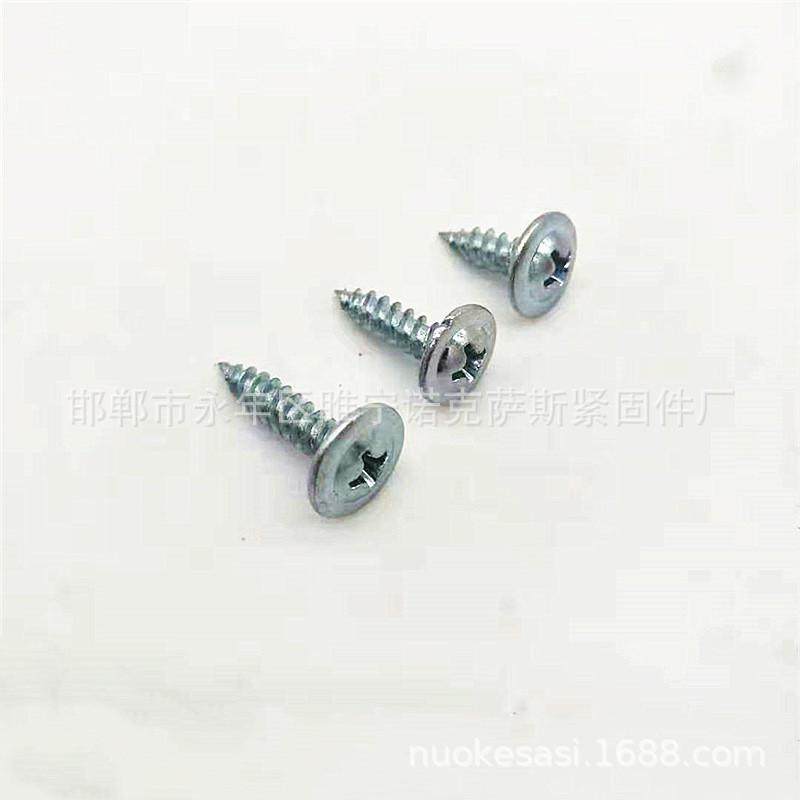 高强度大扁头自攻钉尖头华司螺钉大帽圆头十字带垫自攻丝尖尾自钻,淘宝优惠券,粉丝福利购,淘宝优惠卷