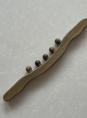 黄花梨擀筋棒按摩全身通用赶筋棒家用一根通用刮痧棍刮痧棒干筋棍