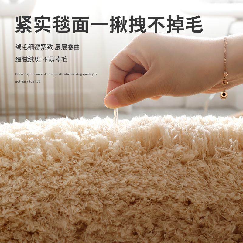 加厚毛绒床边地毯卧室冬天少女网红房间布置家用主卧床前毛毯地垫,淘宝优惠券,粉丝福利购,淘宝优惠卷