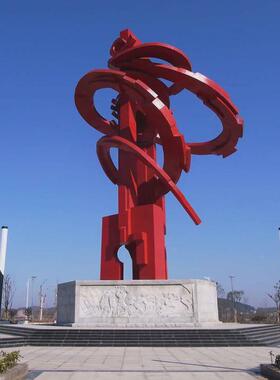 不锈钢运动主题雕塑定做抽象户外跑步人物剪影广场金属创意景观