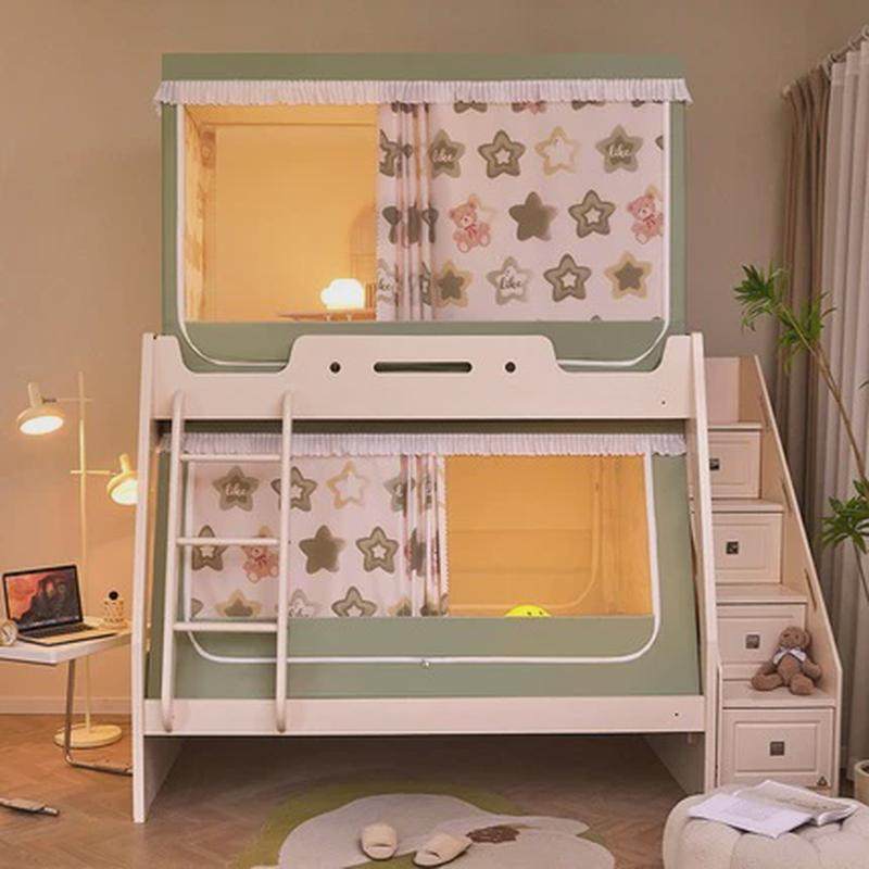 子母床蚊帐家用1.2上下铺梯形高低床1.5米儿童双层床床幔2米加长,淘宝优惠券,粉丝福利购,淘宝优惠卷