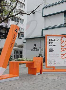 不锈钢毛笔雕塑户外铅笔校园广场抽象艺术创意大型金属城市大摆件