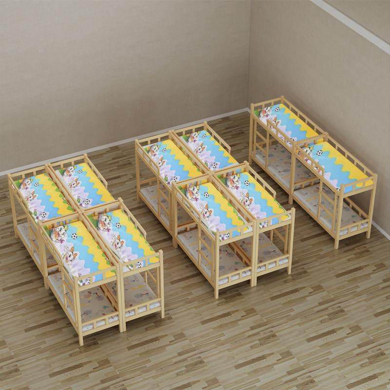 专用幼儿园床上下床托管班小学生午睡床高低床儿童双层实木午托床,淘宝优惠券,粉丝福利购,淘宝优惠卷