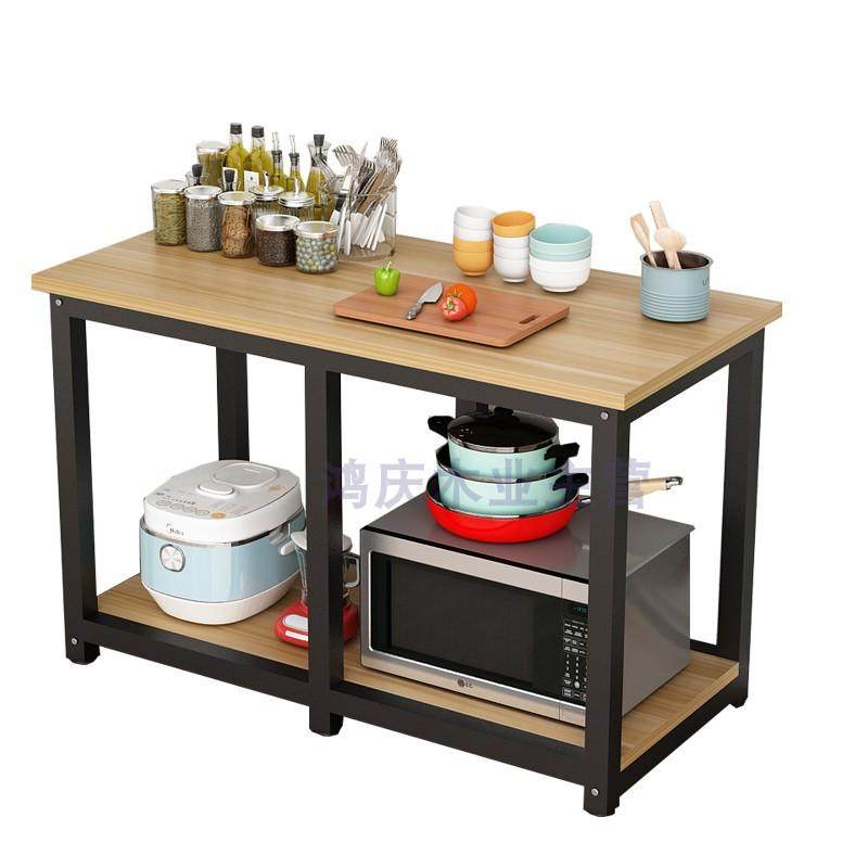 定制尺寸双层高承重厨房收纳微波炉烤箱置物架鱼缸架剁肉切菜板子,淘宝优惠券,粉丝福利购,淘宝优惠卷