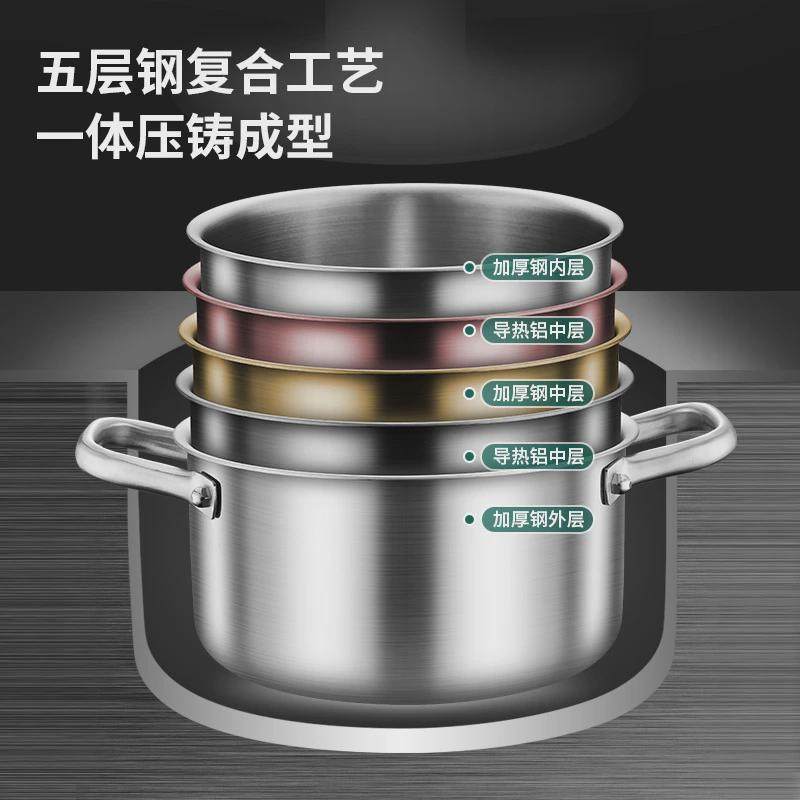 316不锈钢汤锅奶锅多功能三层钢用无涂层蒸煮一体锅宝宝辅食锅,淘宝优惠券,粉丝福利购,淘宝优惠卷