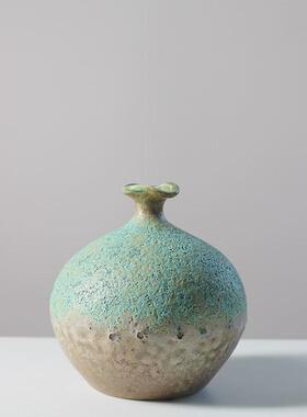 乐梦创意陶瓷花瓶家居装饰ins窑变泡泡釉艺术摆件民宿花盆摆设