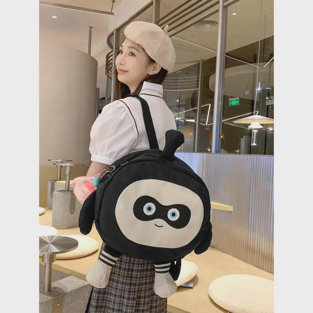 可爱蛋仔派对书包女生小书包大学生背包日系软妹搞怪女童双肩包
