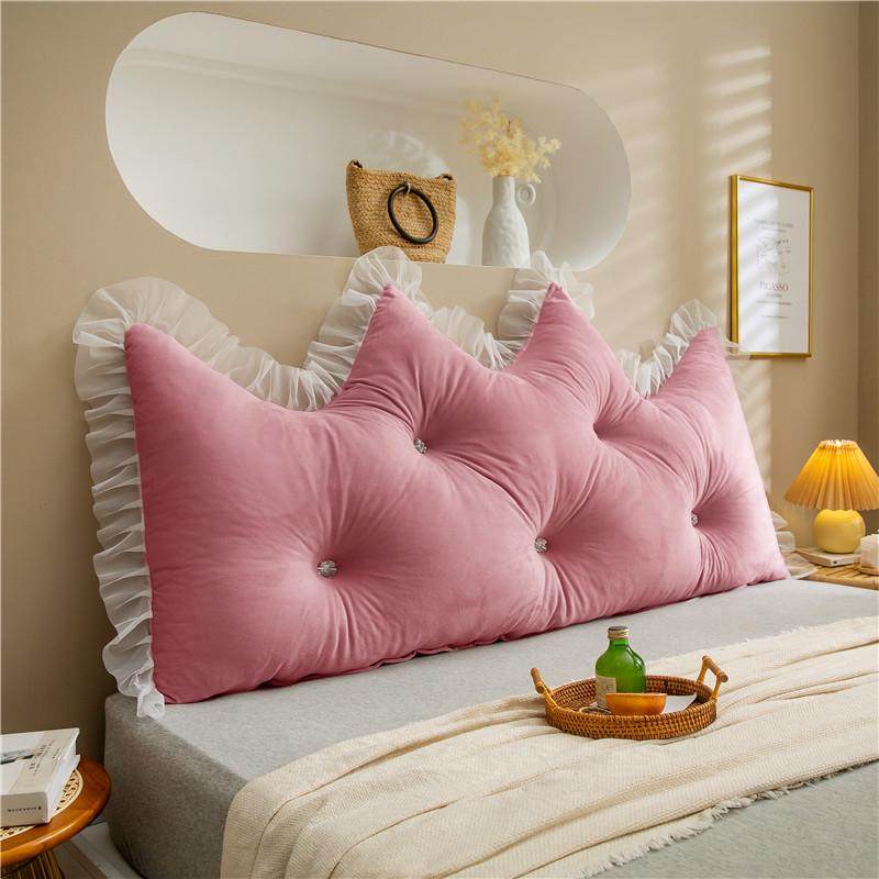 网红床头靠垫公主靠枕大靠背腰靠垫女孩宿舍卧室榻榻米软包可拆洗,淘宝优惠券,粉丝福利购,淘宝优惠卷