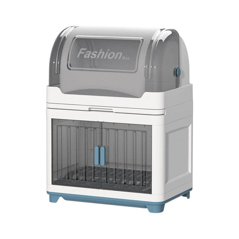 多功能碗碟架双层装碗筷沥水架收纳盒厨房用防尘带盖碗柜置物架,淘宝优惠券,粉丝福利购,淘宝优惠卷