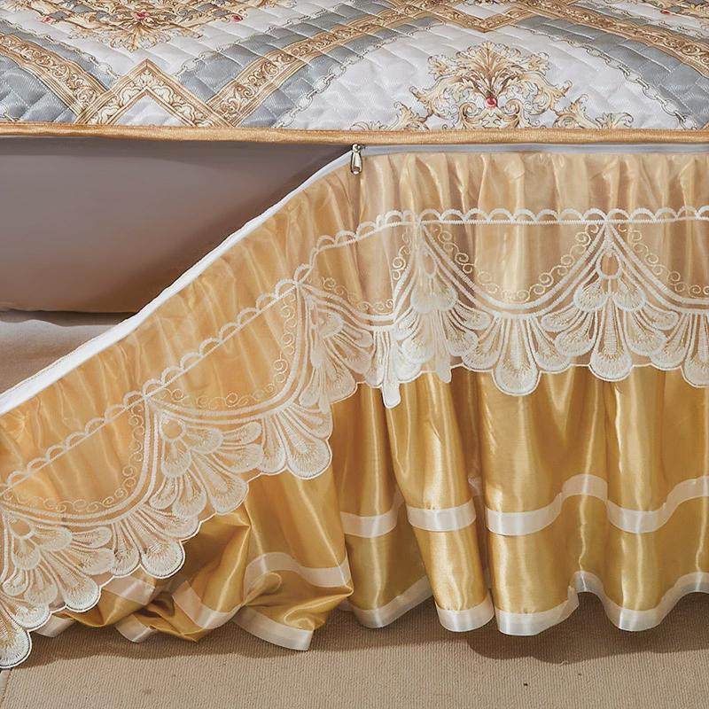 夏季床裙款冰丝凉席可机洗冰丝席三件套加厚防滑床罩折叠空调席子,淘宝优惠券,粉丝福利购,淘宝优惠卷