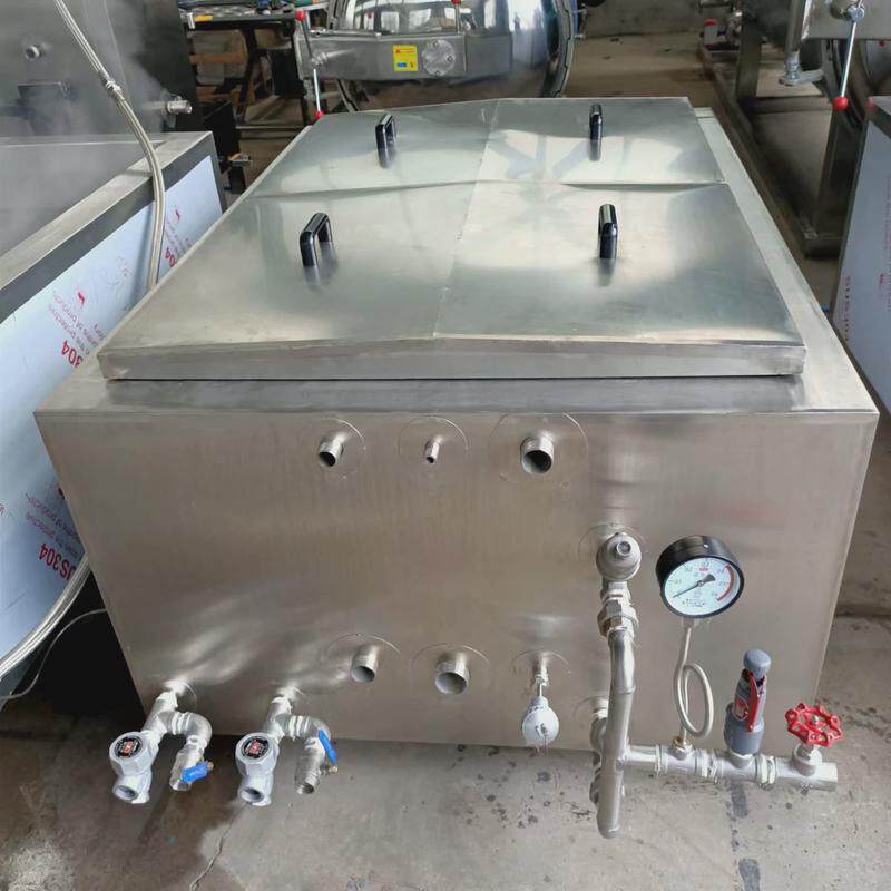 大型蒸汽去腥卤煮锅方形蜂窝翅根烧鸡焯水锅自动翻筐卤煮漂烫锅,淘宝优惠券,粉丝福利购,淘宝优惠卷