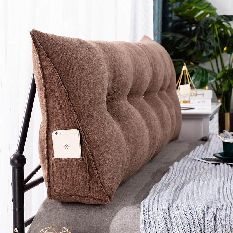 床头靠垫床上三角靠枕大靠背榻榻米软包靠背垫双人护腰沙发靠背垫,淘宝优惠券,粉丝福利购,淘宝优惠卷