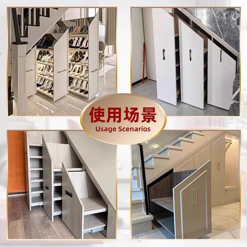 重型楼梯底柜滑轨托底伸缩酒柜抽拉轨道加厚三节承重型轨五金,淘宝优惠券,粉丝福利购,淘宝优惠卷