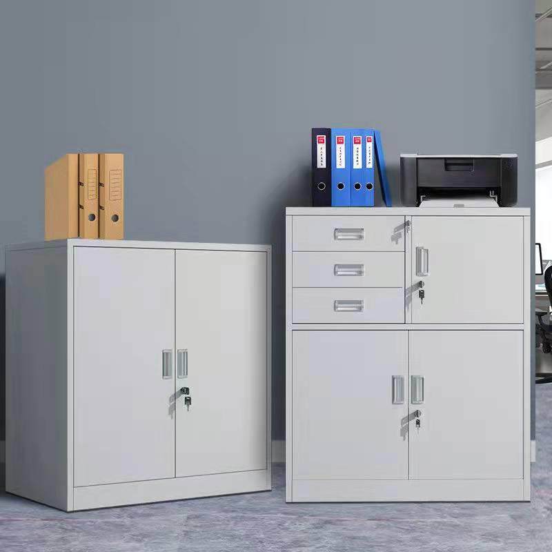 办公小柜子铁皮文件柜资料储物柜带锁档案柜工具柜桌下收纳柜矮柜,淘宝优惠券,粉丝福利购,淘宝优惠卷