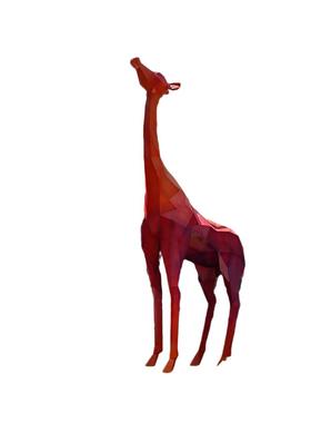 装饰园林景观玻璃钢鹿动物雕塑售楼处小区门口大型卡通造型摆件