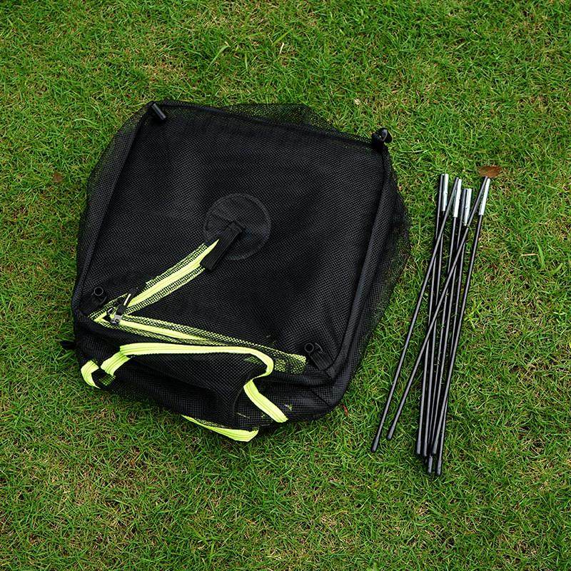 户外折叠晒网四层收纳筐储物篮野营晒鱼晾晒网架挂篮干燥架子网框,淘宝优惠券,粉丝福利购,淘宝优惠卷