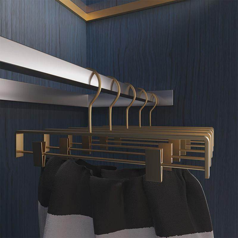 不止收纳衣柜裤架防滑裤夹家用成人带夹子衣架多功能衣架衣撑裙架,淘宝优惠券,粉丝福利购,淘宝优惠卷