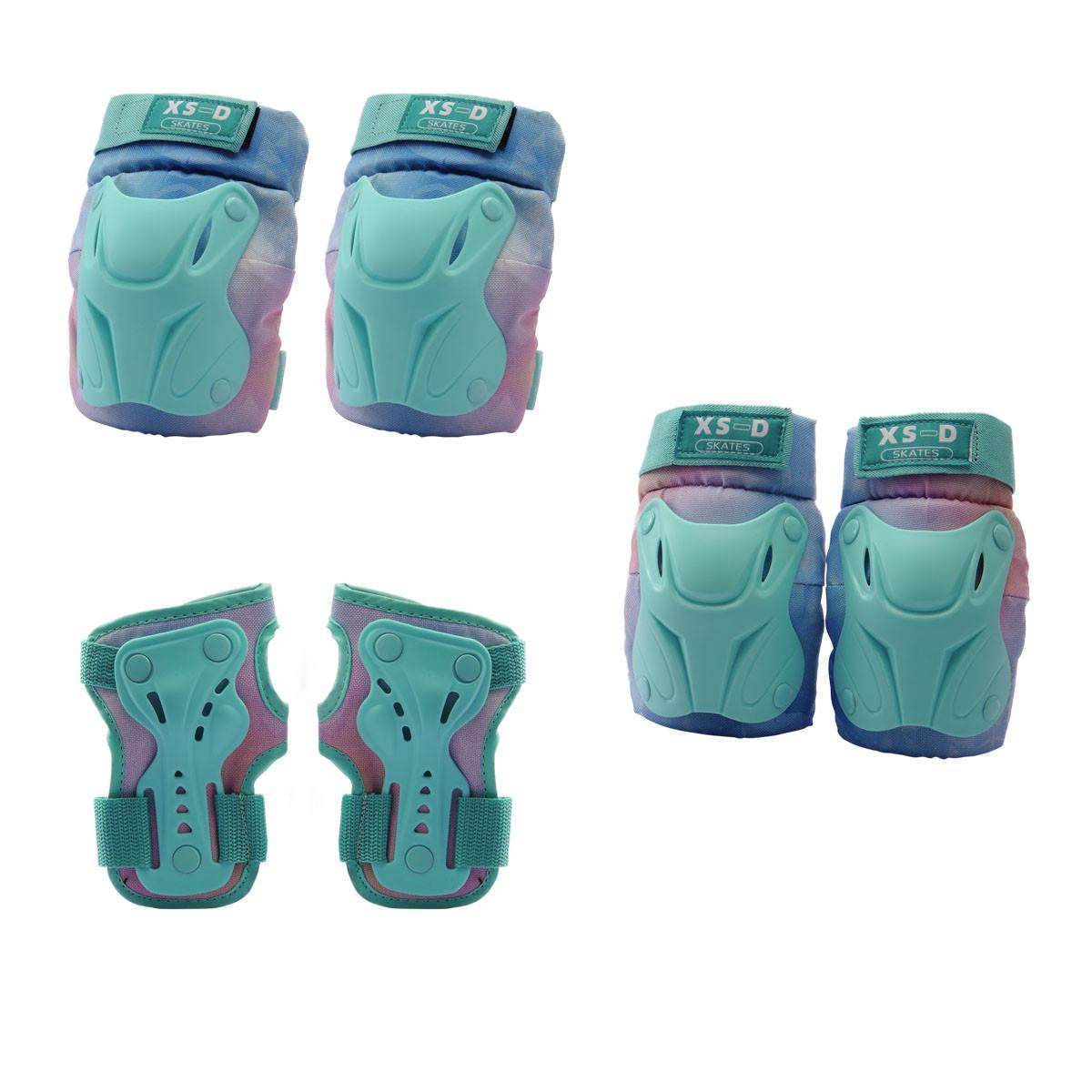 儿童专业轮滑护具套装滑板骑行滑冰保护装备安全头盔防护手护膝,淘宝优惠券,粉丝福利购,淘宝优惠卷