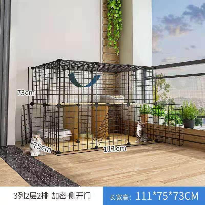 猫笼子家用别墅超大双层室内带厕所小型猫舍自由空间猫屋猫咪猫窝,淘宝优惠券,粉丝福利购,淘宝优惠卷