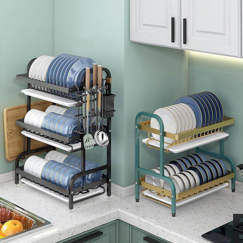 厨房置物架碗碟碗盘收纳架沥水架家用多功能放碗架碗柜碗筷收理定,淘宝优惠券,粉丝福利购,淘宝优惠卷